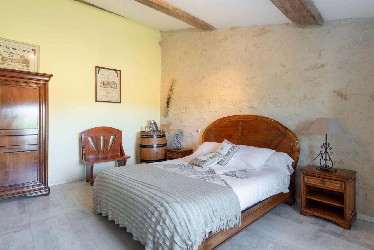 L'Ilot Vignes Bed & Breakfast Rauzan Exterior foto
